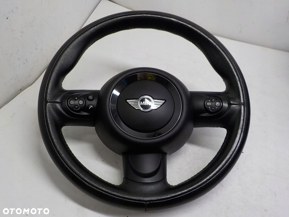 MINI COOPER R52 R55 R56 KIEROWNICA SKÓRA MULTI AIRBAG PODUSZKA KIEROWCY - 1