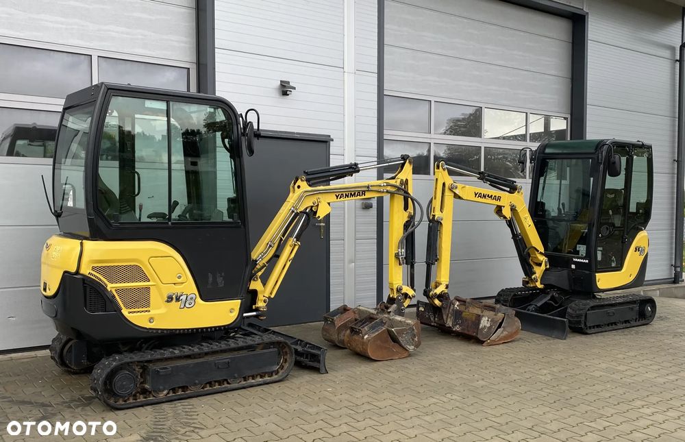 Yanmar SV18 Minikoparka - 7