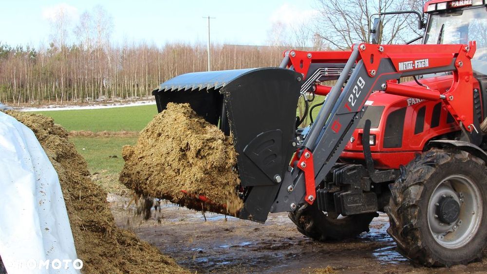 Ładowacz czołowy tur Metal-Fach T229/1 udźwig 1300 kg - 3