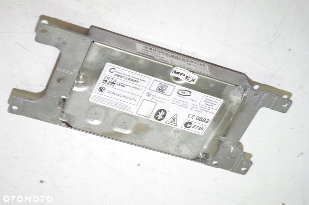 BMW E92 E93 MODUŁ TELEFONU BLUETOOTH 9195246 - 4