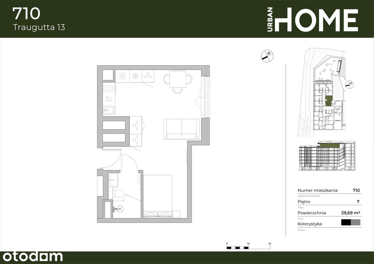 ~ Studio w Centrum, Wi‑Fi w cenie, KLIMA, Strefa CoWork