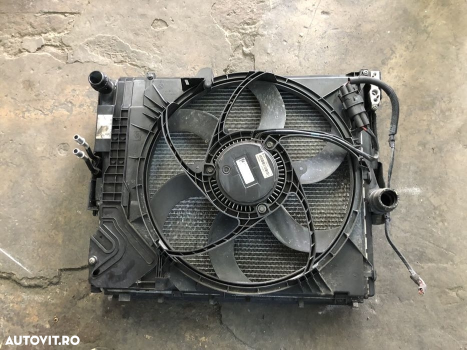 BMW X3 2003-2007 radiator apa,radiator clima,intercooler, ventilator - 3