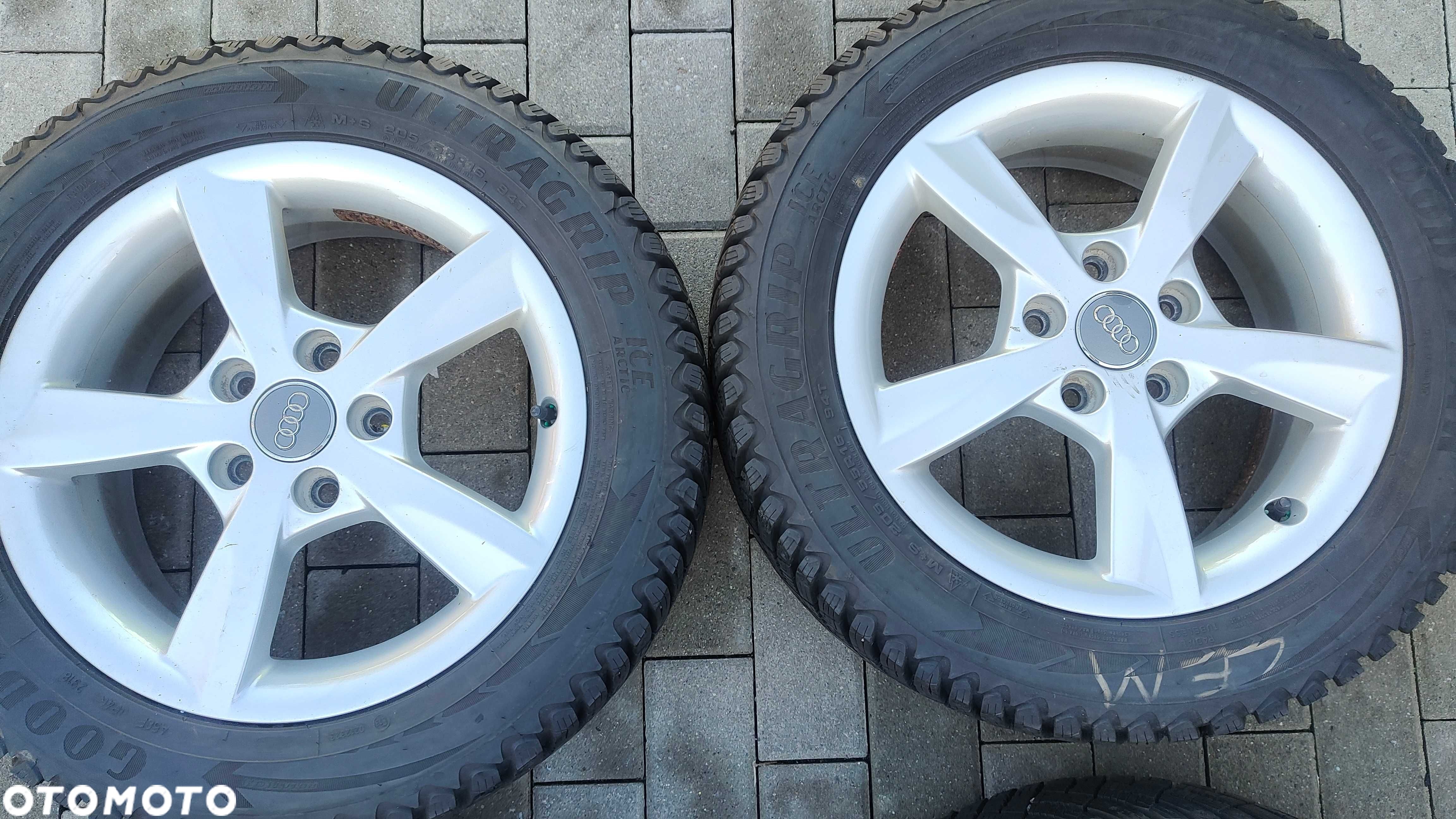 Koła Zimowe Audi A3 A4 205/55/16 8mm - 3