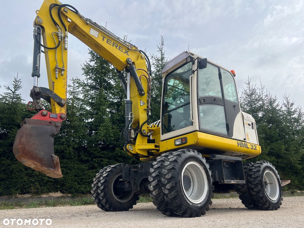 Terex TEREX HML 32 TW 85 3x ramię łamane SCHAEFF 9ton 2 łyżki DEUTZ Dodatkowa hydraulika ZWINNA SILNA koparka DZIELONE stopy Atlas Volvo 2005r 4300mth po serwisie - 21