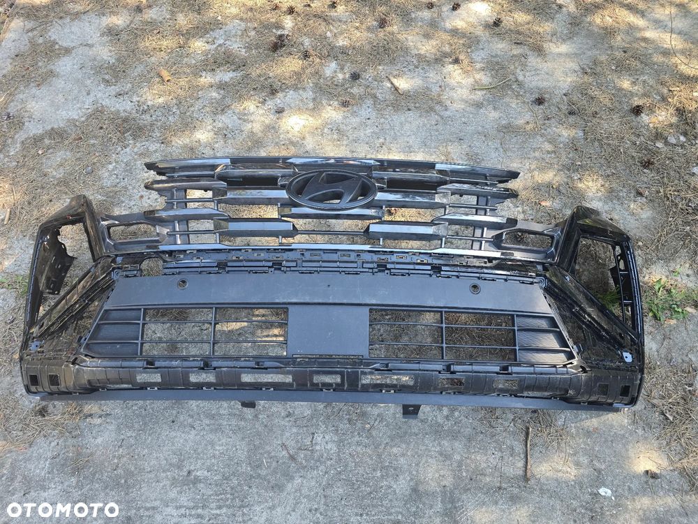 Hyundai tucson III lift 2024 2025 zderzak przód grill ładny oryginał - 1