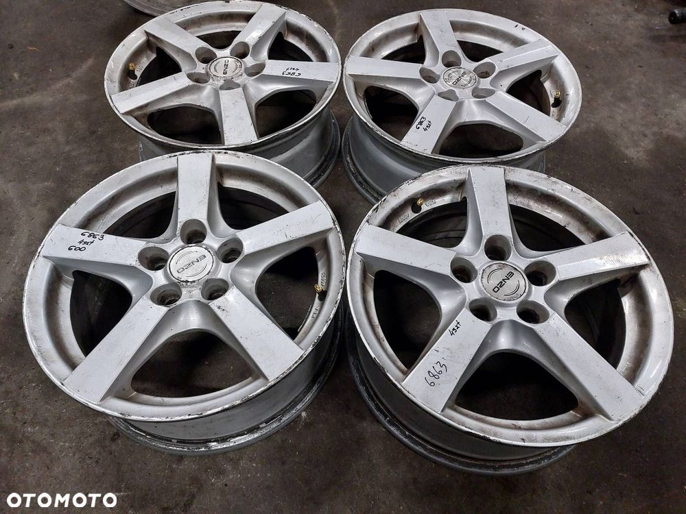 FELGI ALUMINIOWE 4SZT 5x110 6,5Jx16 ET45 FI65,1 SAAB VECTRA KBA 45971 - 3