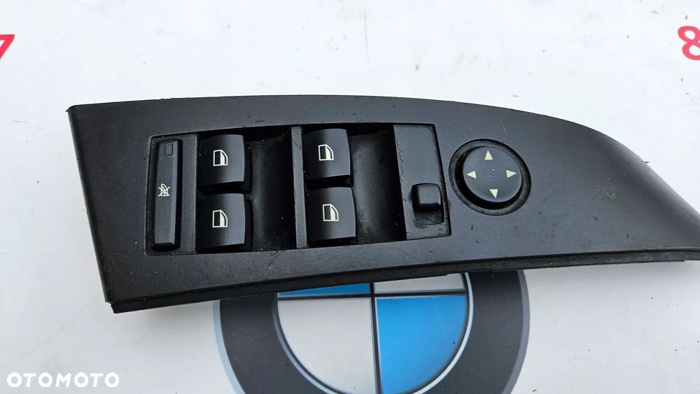 BMW 5 E60 E61 Panel sterowania szybami Przyciski szyb Przełącznik szyby przód lewy 6951904 - 2