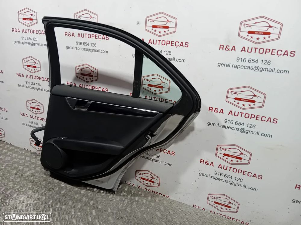 Porta Trás Traseira Direita Mercedes Class C W204 Sedan Carro Original - 6