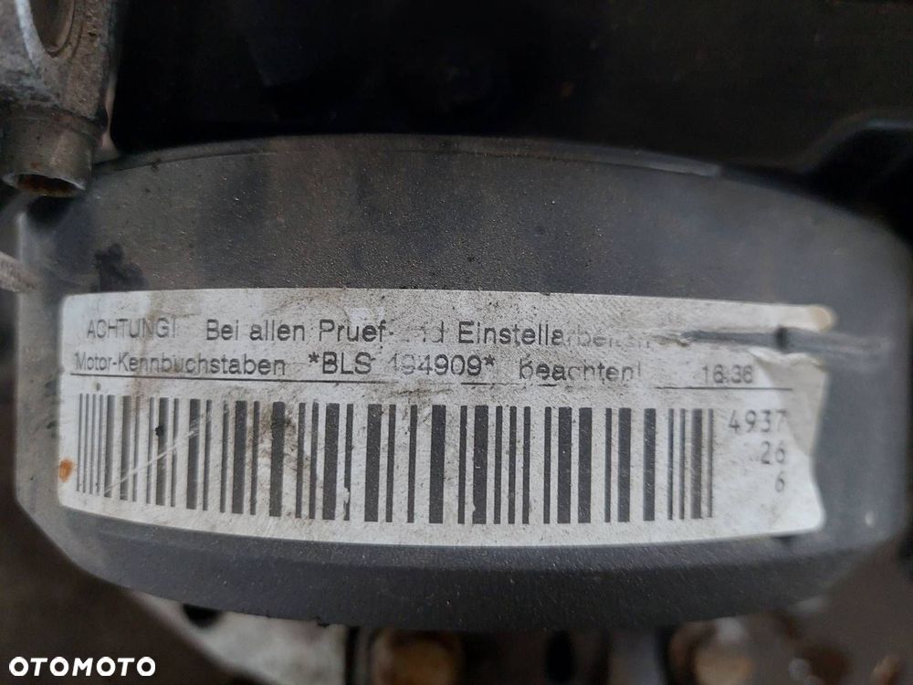 SILNIK DIESEL POMPKI TURBO TOURAN I 1.9 TDI BLS 038130073BN 54399880072 - 4
