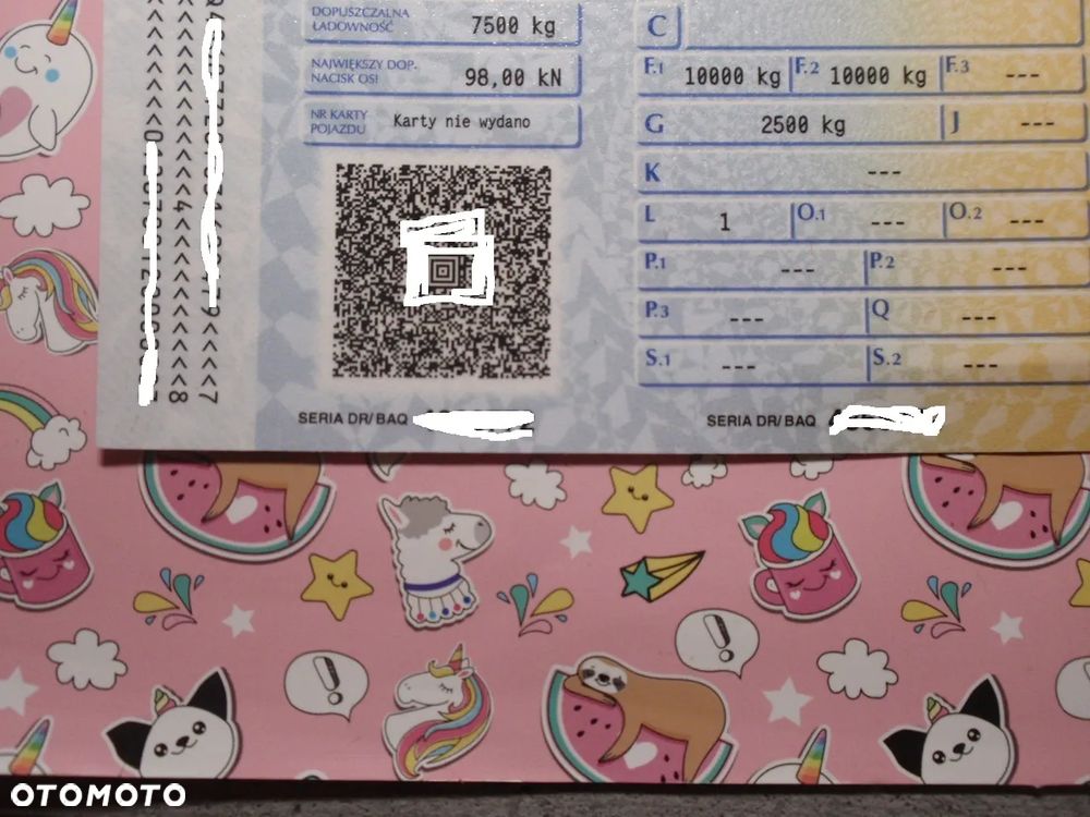 Inny PRZYCZEPA JEDNOOSIOWA, zarejestrowana uszkodzona, pozostałości DMC 1.5-10 ton, F-VAT-23% - 11