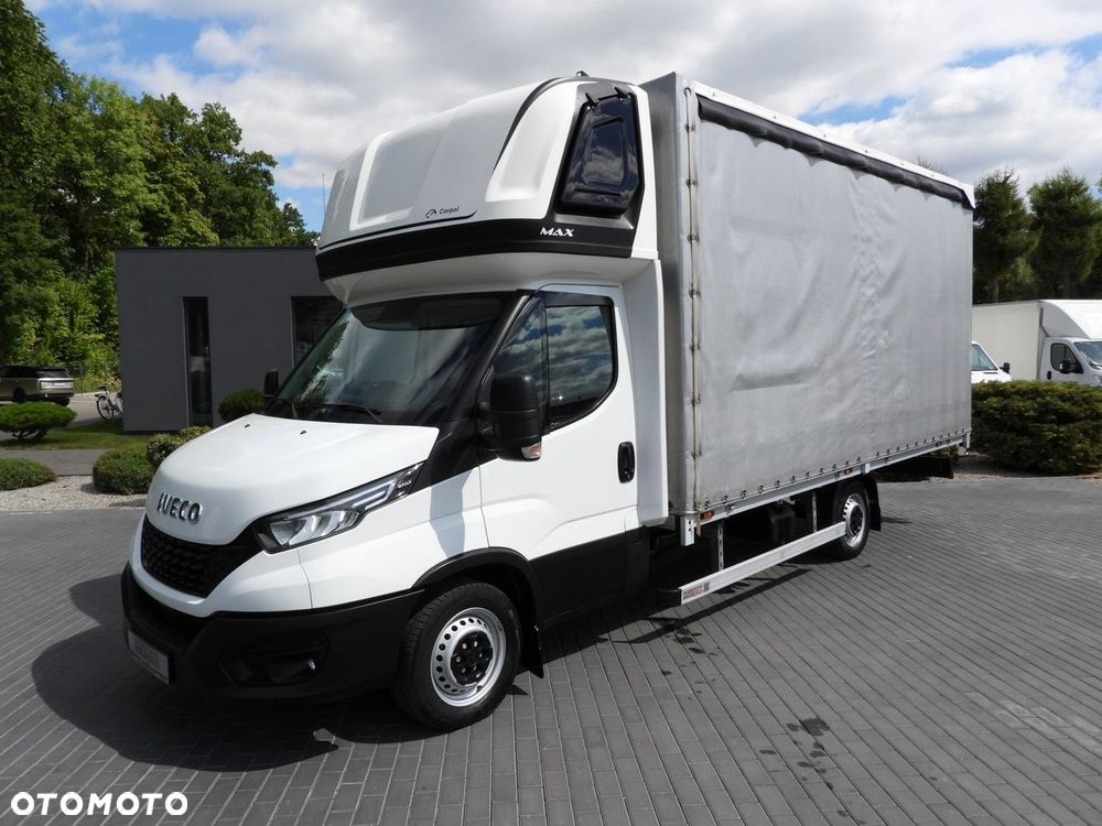 Iveco DAILY 35S18 PLANDEKA 10 PALET WEBASTO TEMPOMAT NAWIGACJA LEDY KLIMATYZACJA  180KM - 19