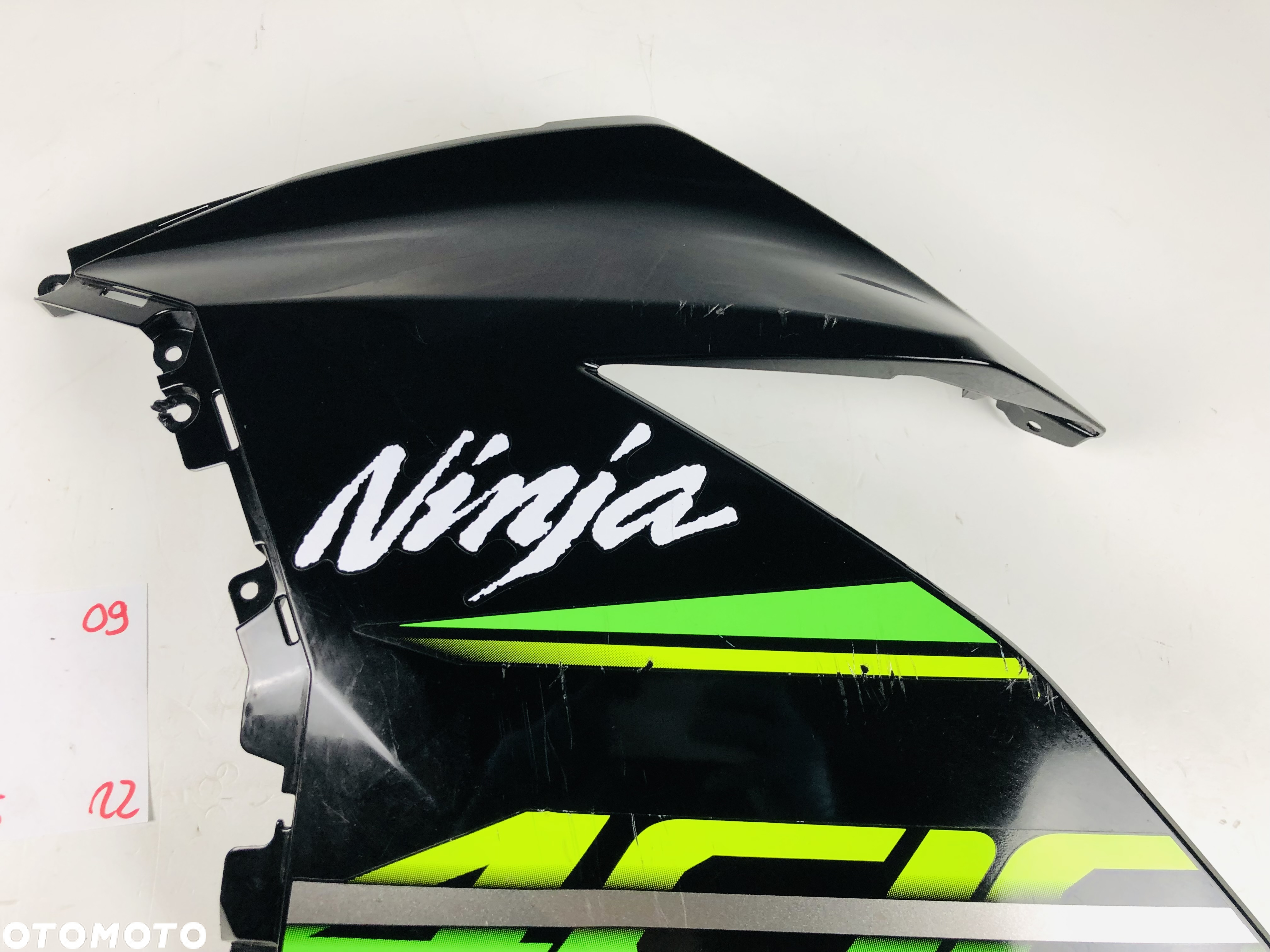 Kawasaki Ninja 400 2018 owiewka pług bok lewy ABS - 6