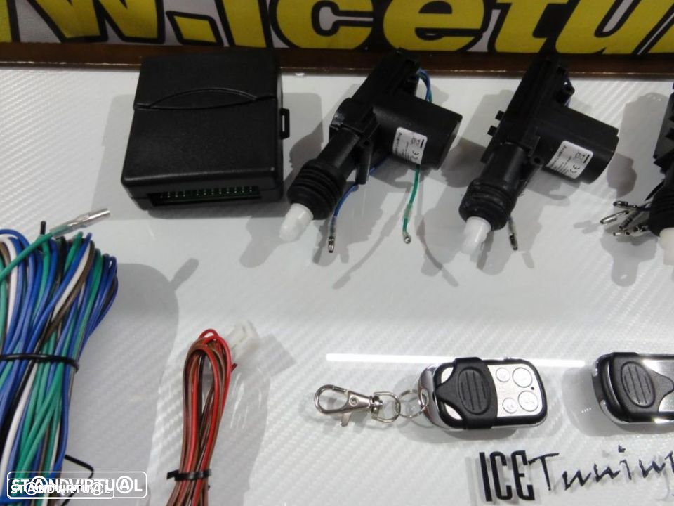 Kit Fecho Central Universal + Pistolas + 2 Comandos - 3