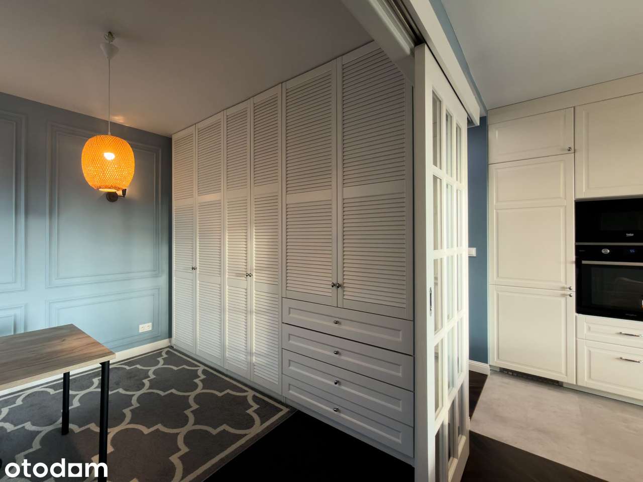 Cichy apartament z panoramicznym widokiem na Warszawę