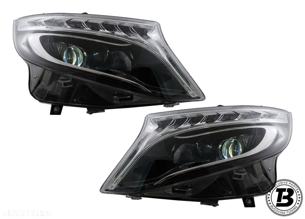 Faruri LED compatibile cu Mercedes V Class Vito W447 - 7