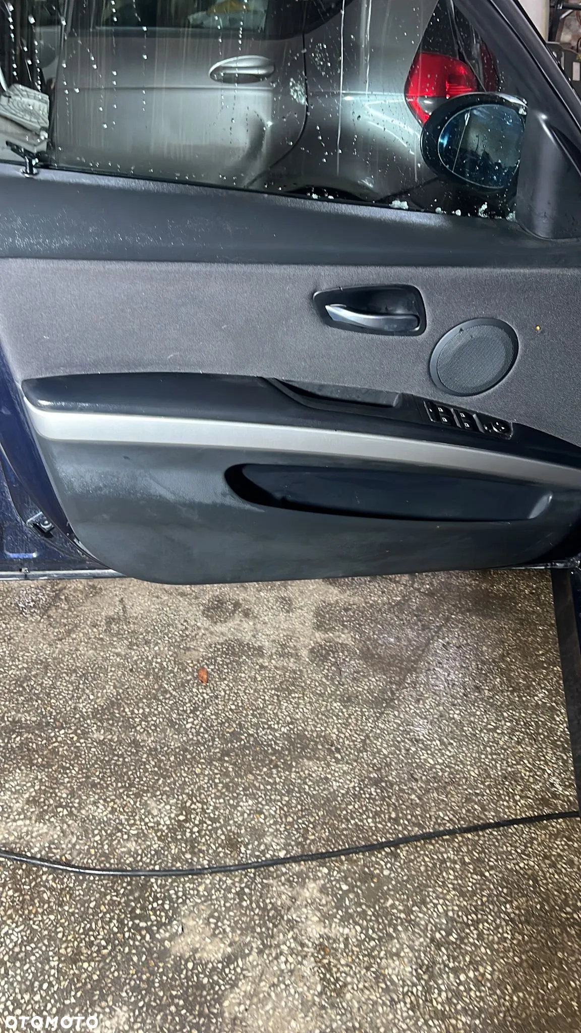 klamka wewnętrzna  prawa tył przód E90 komplet - 3