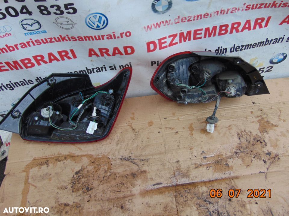 Lampa Stop Spate / Tripla Dreapta stanga mitsubishi Space Star 2015 Hatchback Rosu - 2