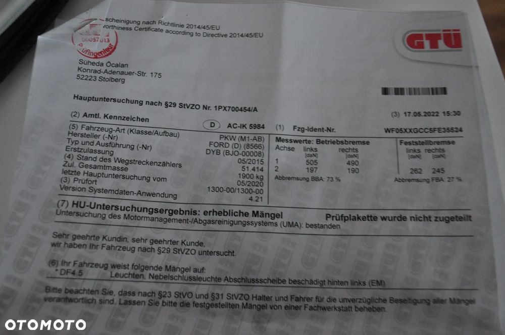 Ford Focus 1.5 EcoBoost Start-Stopp-System Business Edition - 37