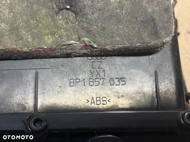 SCHOWEK PASAŻERA AUDI A3 8P JASNY 8P1857035 - 6