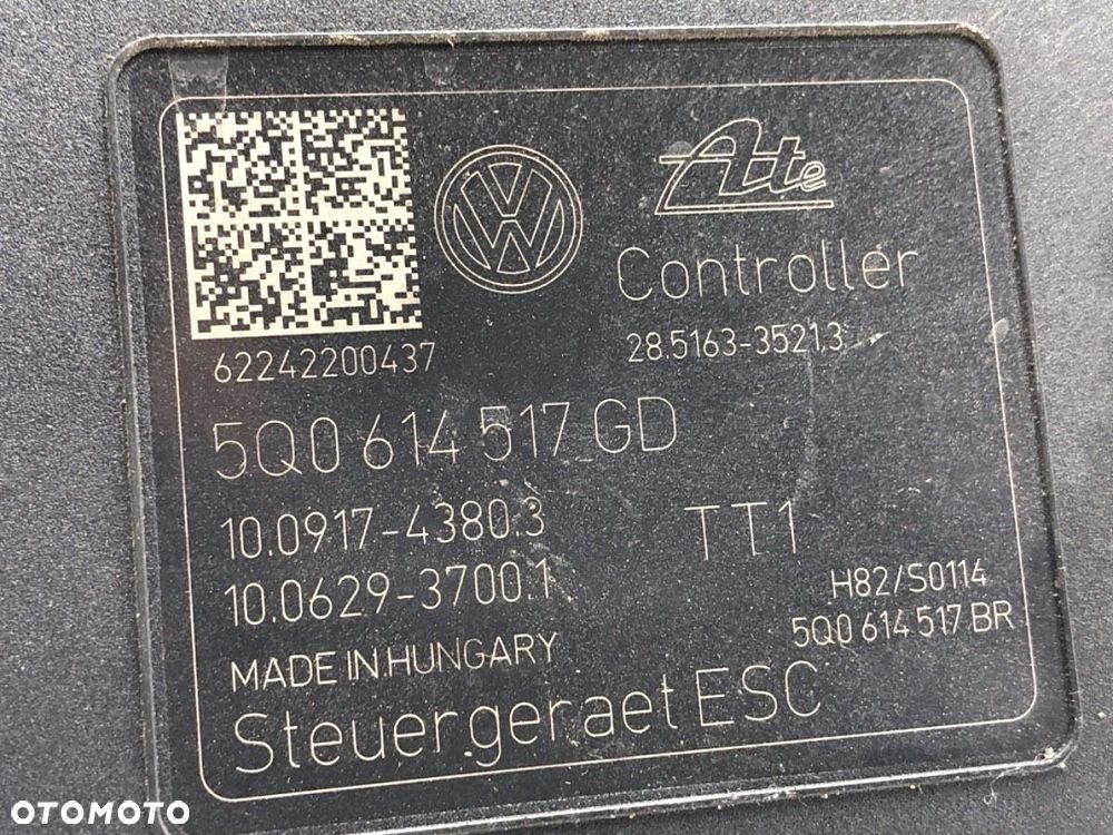 POMPA ABS VW PASSAT B8 Variant (3G5, CB5) 2014 - 2022 1.5 TSI 110 kW [150 KM] benzyna 2018 - 2022 - 5