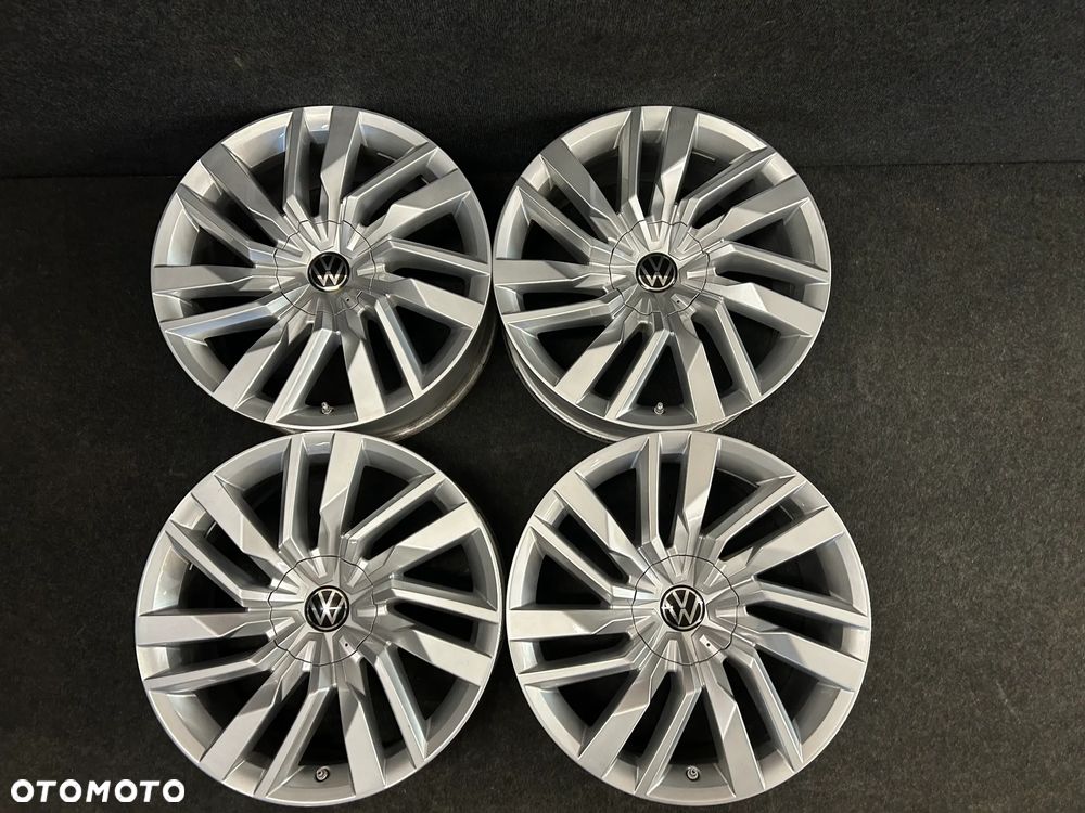 Alufelgi VW Touareg III, Tiguan, Sharan, Passat B8 19 cali 5x112 4szt. Ładne z czujnikami! - 3