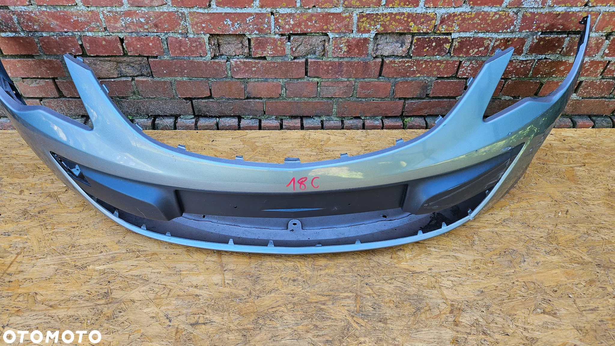OPEL CORSA D 2011-2014 LIFT Zderzak przód Zderzak przedni 13285996 nie naprawiany nie spawany - 6