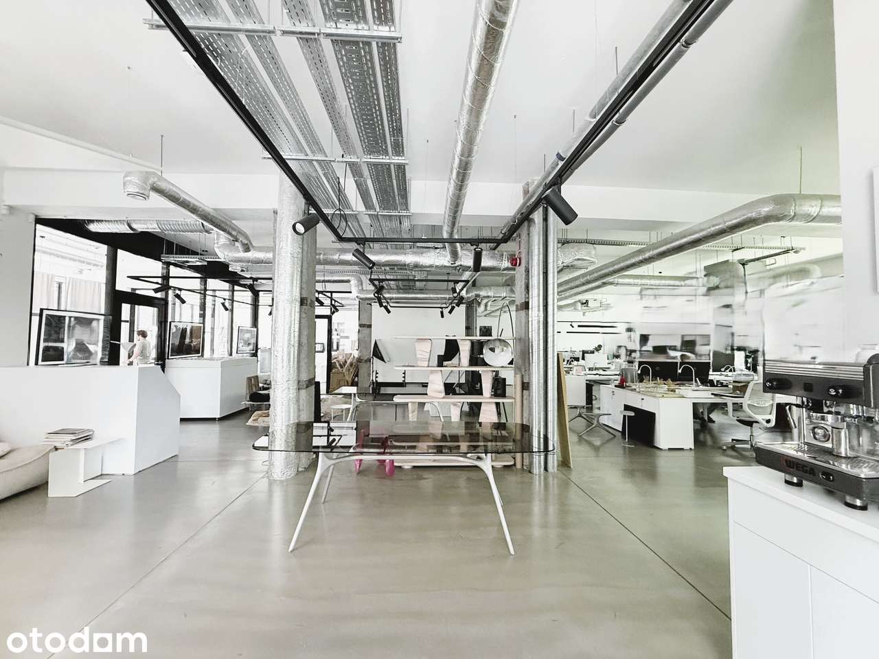 Piękne wysokie biuro - bez prowizji Showroom, eventy