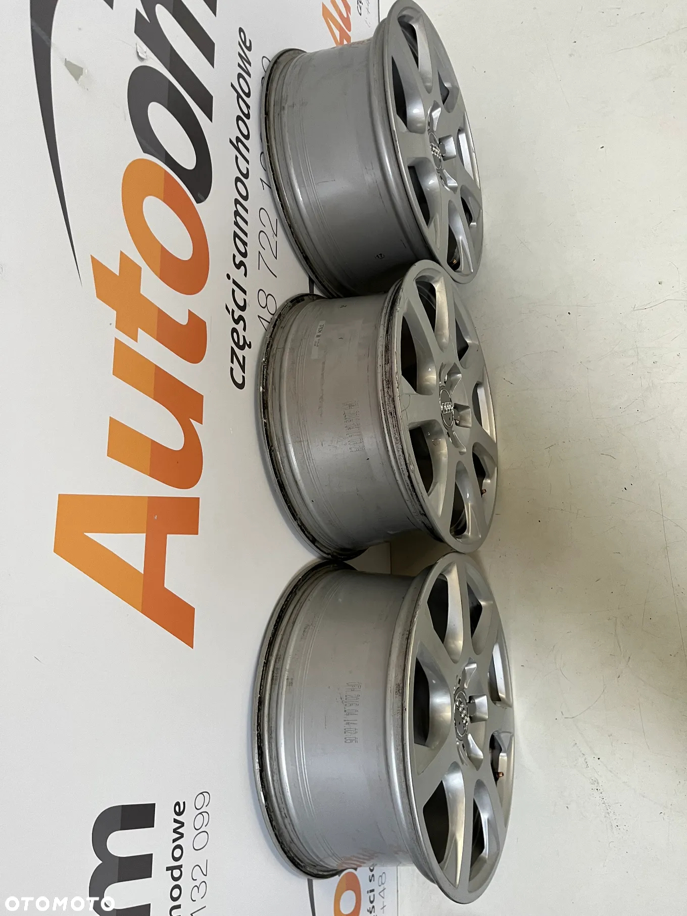 FELGI 3SZT AUDI Q5 8Jx17 ET39 FELGA ALUMINIOWA - 5