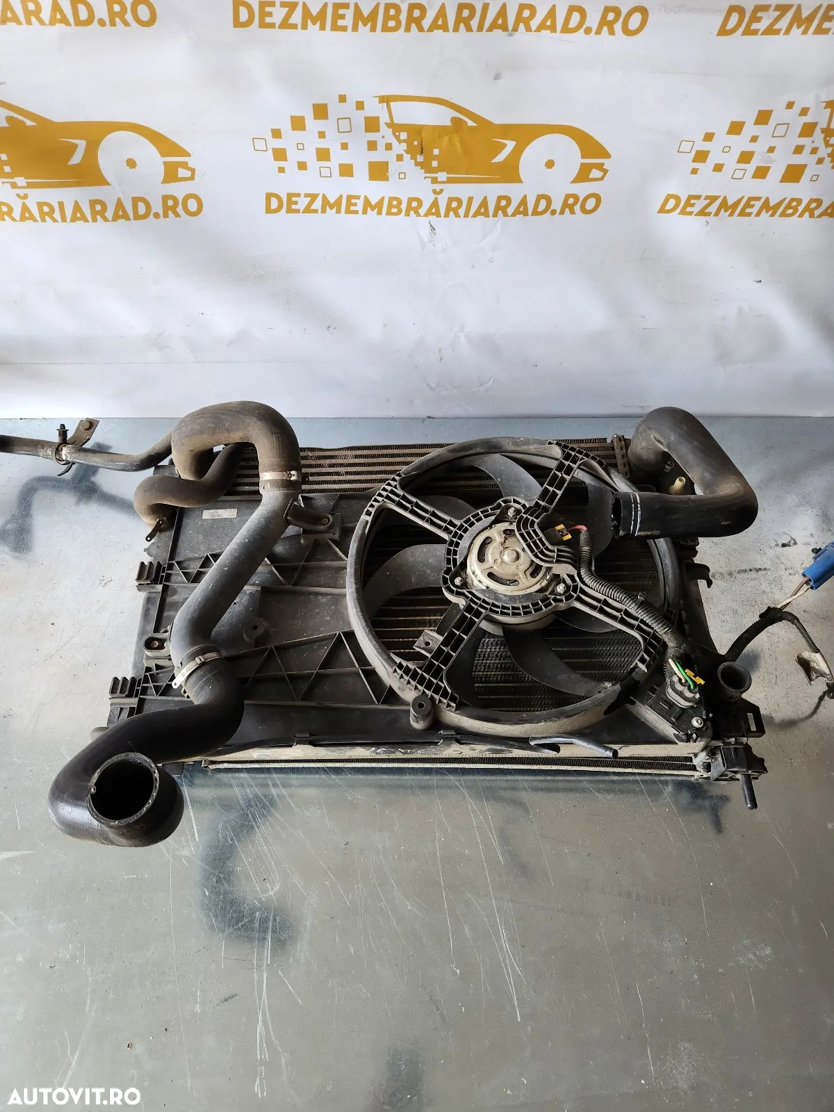 Grup Radiatoare Radiator Apa Clima Intercooler Termocupla Electroventilator Citroen Nemo Peugeot Bi - 5
