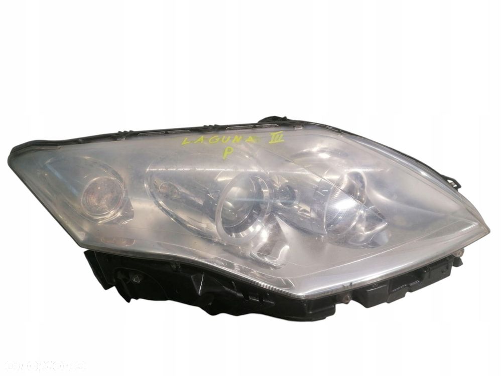lampa prawa przednia przód renault laguna iii 260100033r 89901833 - 2