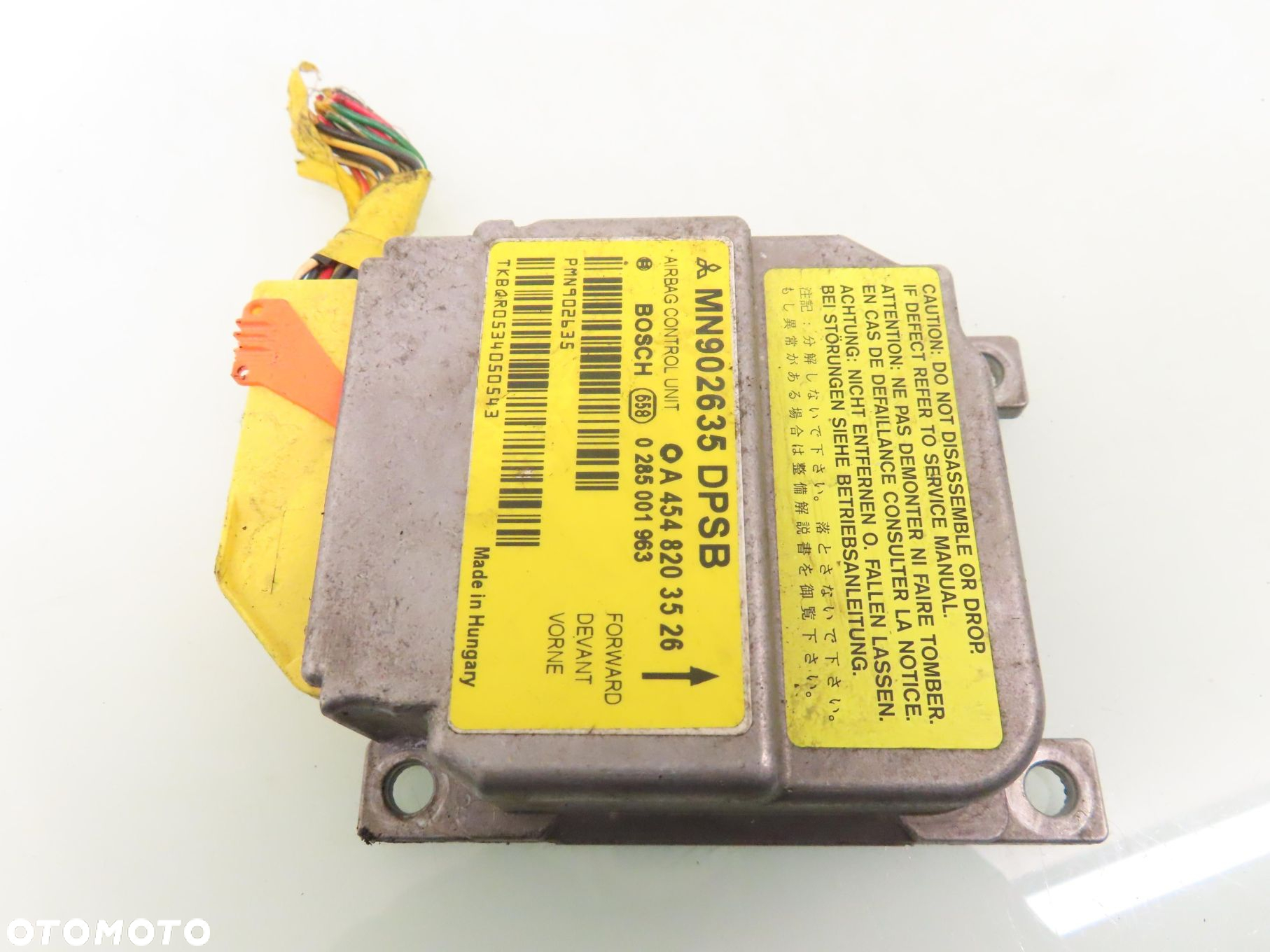 MODUŁ AIRBAG SMART FORFOUR 0285001963 MN902635 - 3