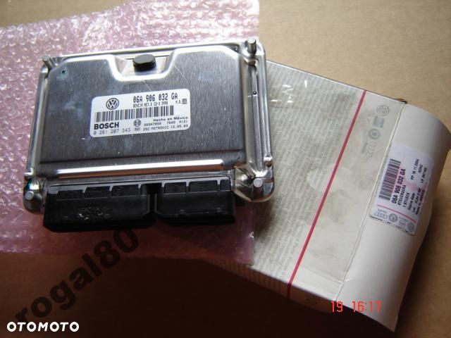 VW SEAT SKODA KOMPUTER SILNIKA NOWY 06A906032 GA - 1