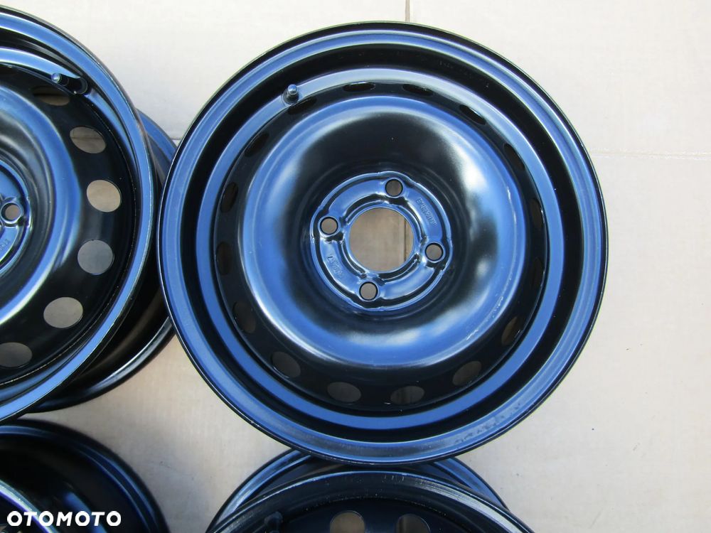 4x Felgi Stalowe 14 Renault Kangoo Thalia Clio II Campus Twingo I Nissan Micra K12 K13 5,5 j 4x100 ET36 / ORYGINALNE - 6