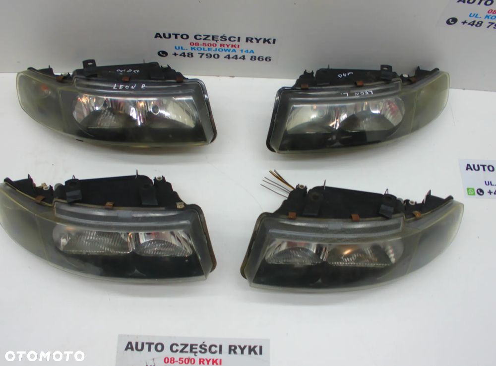 Seat Leon I Toledo II Lampa Prawa Lewa Przód - 2