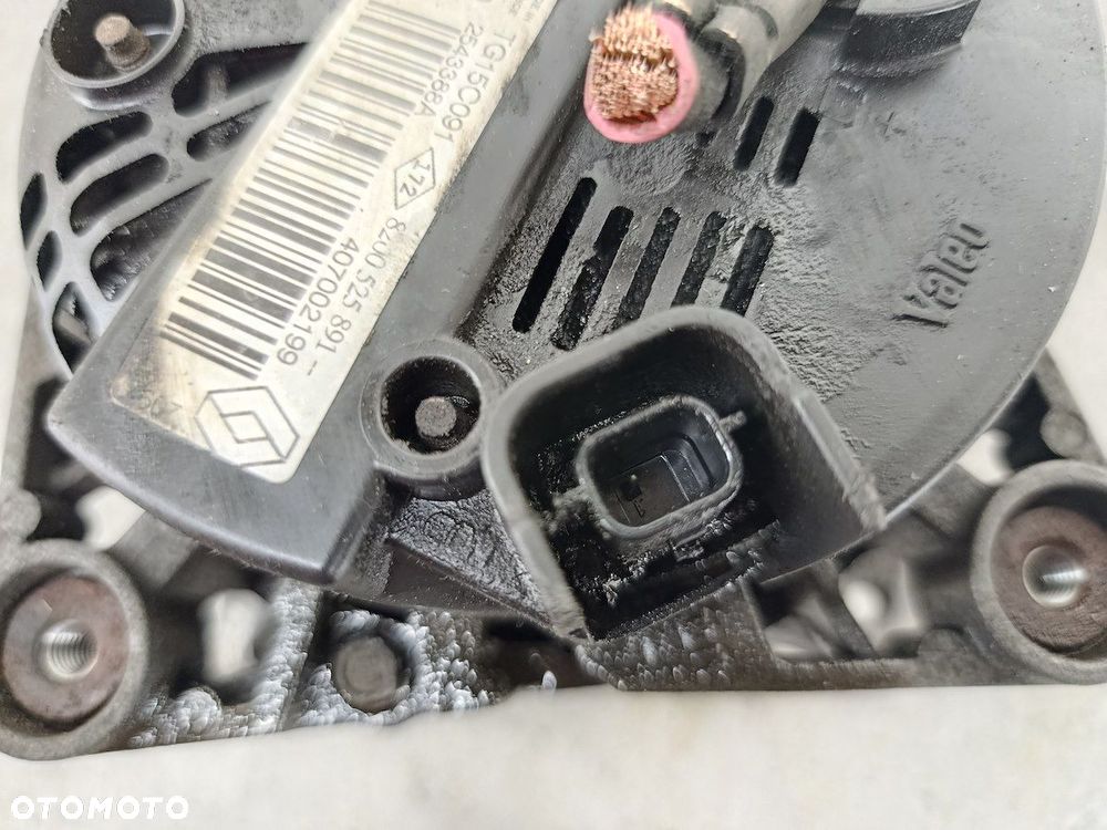 ALTERNATOR RENAULT SCENIC II 8200525891  TG15C091 VALEO 2.0 DCI 150KM - 9