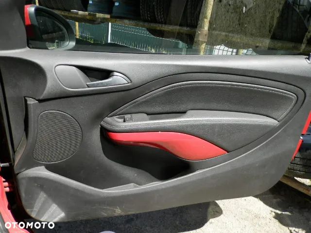 TAPICERKA BOCZEK DRZWI OPEL ADAM KOMPLETNA PRAWA