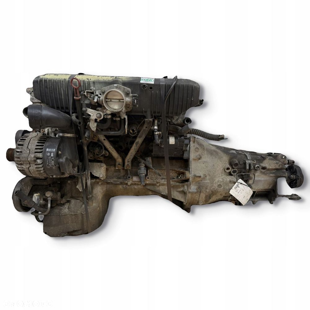SILNIK SWAP M50B20 206S1 BMW E36 E34 2.0 150KM cały kompletny ze skrzynią - 1
