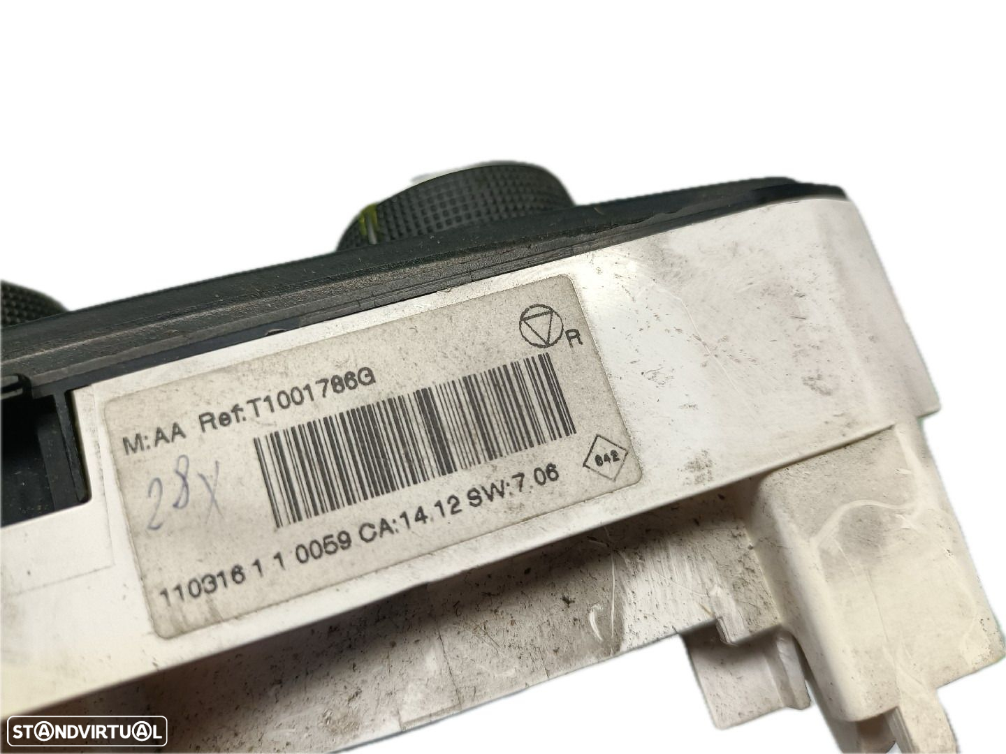Comando / Botão De Sofagem / Climatronic Renault Megane Iii Hatchback - 3