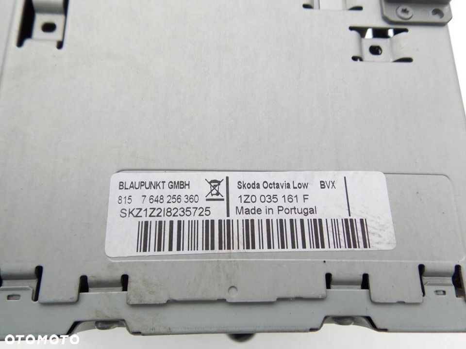 RADIO CD SWING SKODA OCTAVIA II LIFT - 3