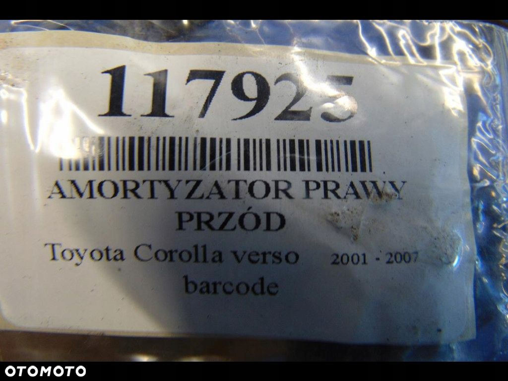 TOYOTA COROLLA VERSO 2.2D AMORTYZATOR PRAWY PRZÓD. - 5
