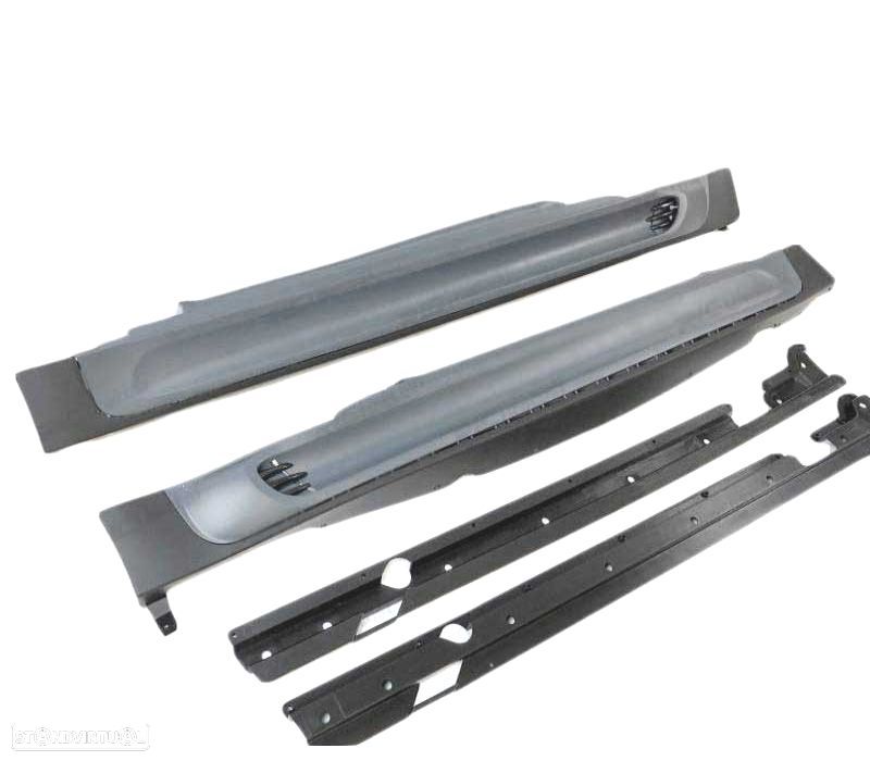 EMBALADEIRAS MINI COOPER S R56 R57 R58 07-13 LOOK JCW ABS - 2