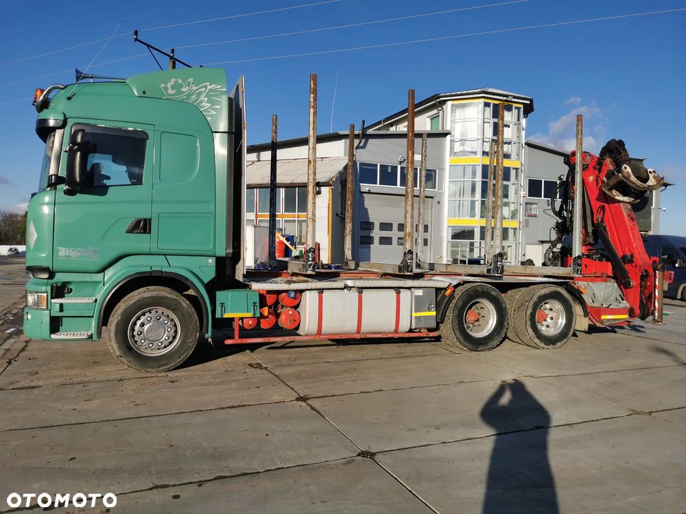 Scania R560, 6x4 do drewna, kłody, stosu, Epsilon Q150z96 - 5