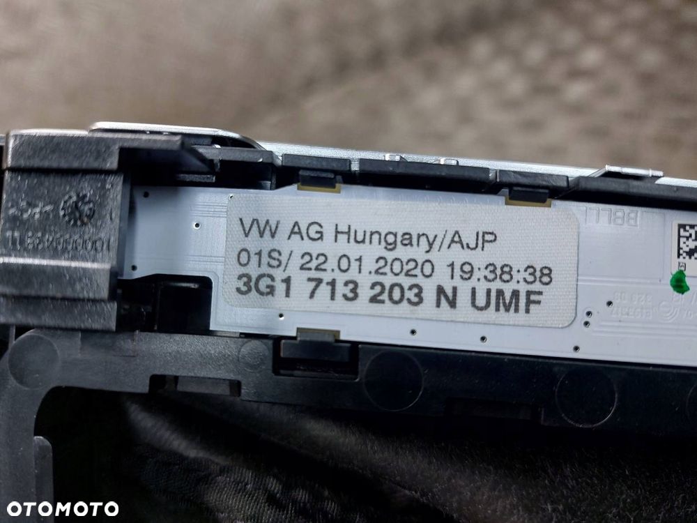 GAŁKA + MIESZEK ZMIANY BIEGÓW VOLKSWAGEN PASSAT B8 LIFT 3G1713203N - 5