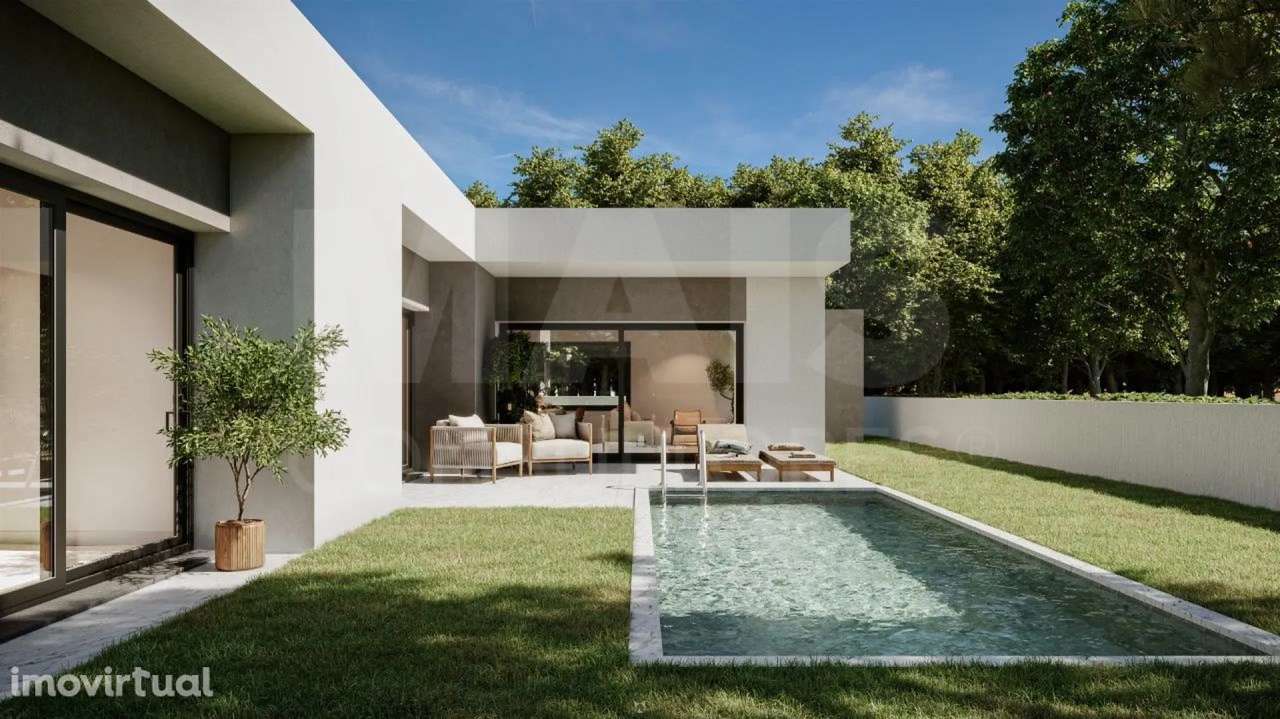 Moradia T3 Térrea Contemporânea com Piscina – Foz do Arelho - Grande imagem: 4/4