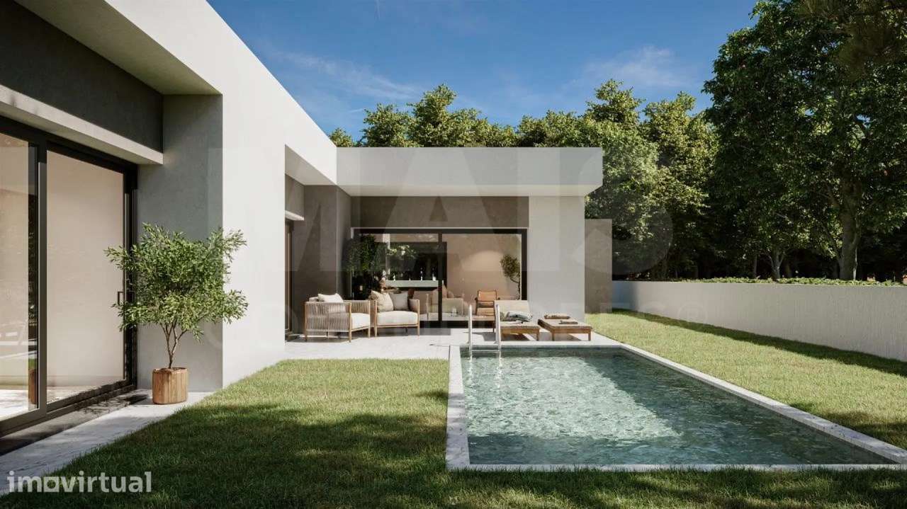 Moradia T3 Térrea Contemporânea com Piscina – Foz do Arelho - Grande imagem: 4/4
