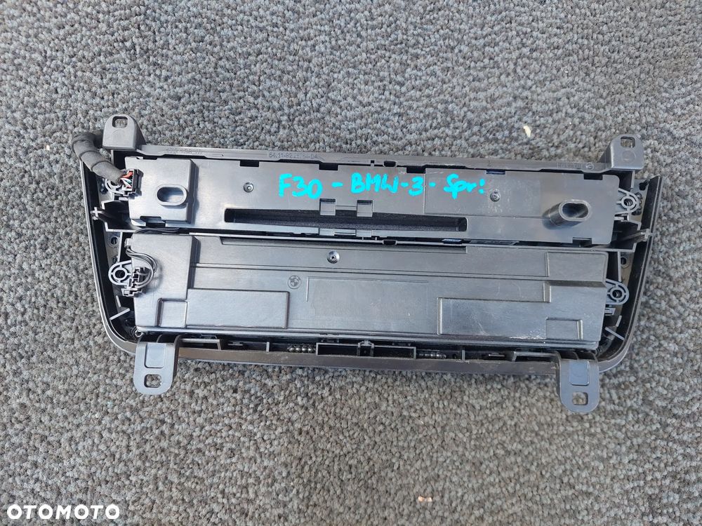 BMW F20 F30 F34 PANEL KLIMATYZACJI RADIA RAF-AUTO CZĘŚCI BMW - 2