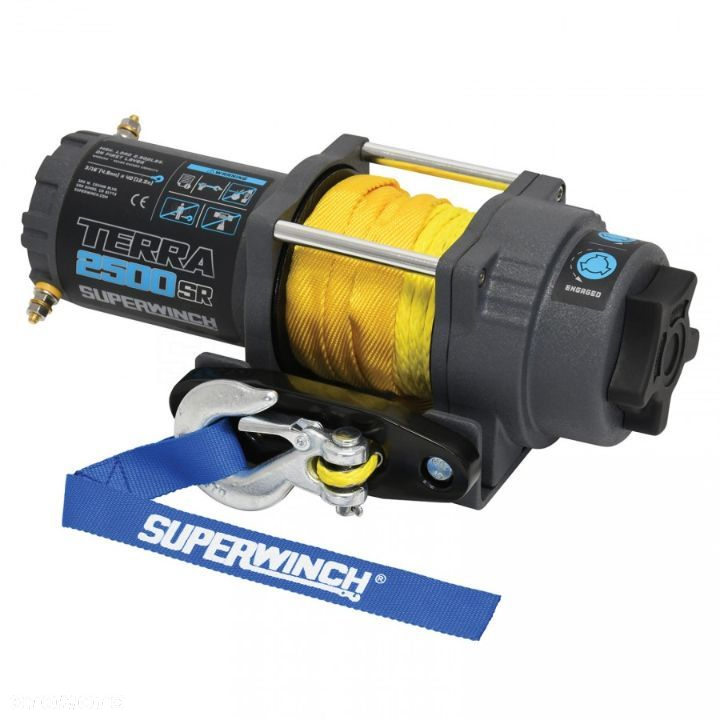 Wyciągarka Elektryczna Superwinch Nowa Terra 2500 Z Liną Syntetyczną - 3