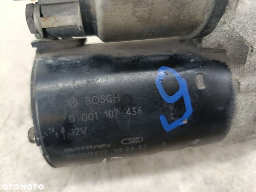 ROZRUSZNIK OPEL CORSA D 0001107436 BOSCH 1.0 12V - 3