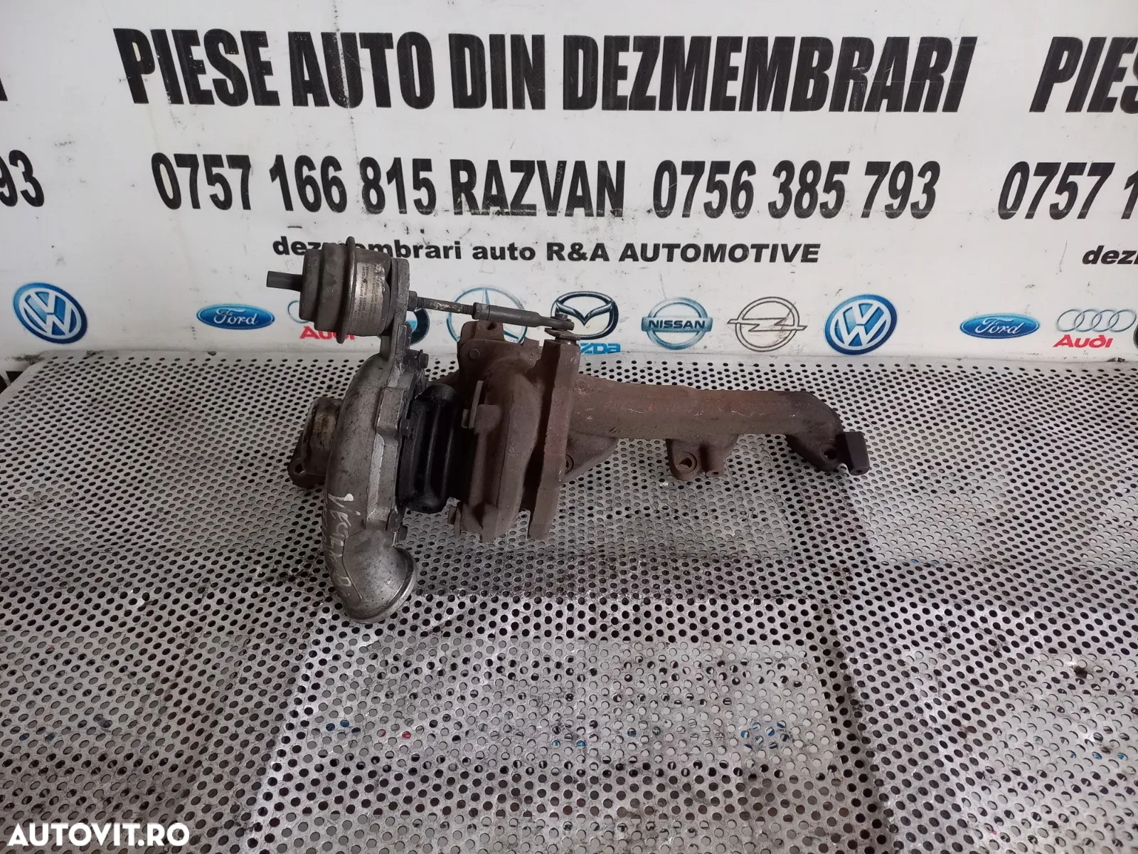 Turbo Turbina Opel Astra G Zafira A Vectra B/C 2.0 Dti Cod  - Dezmembrari Arad - 4