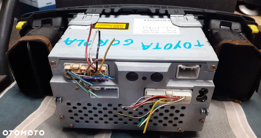 RADIOODTWARZACZ RADIO TOYOTA COROLLA E12 - 2